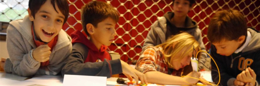 Workshop FabKid Caneta 3D | FabLab Coimbra e 3D BUDDY
